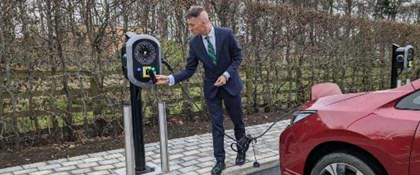 Rudding Park unveils EV Chargers