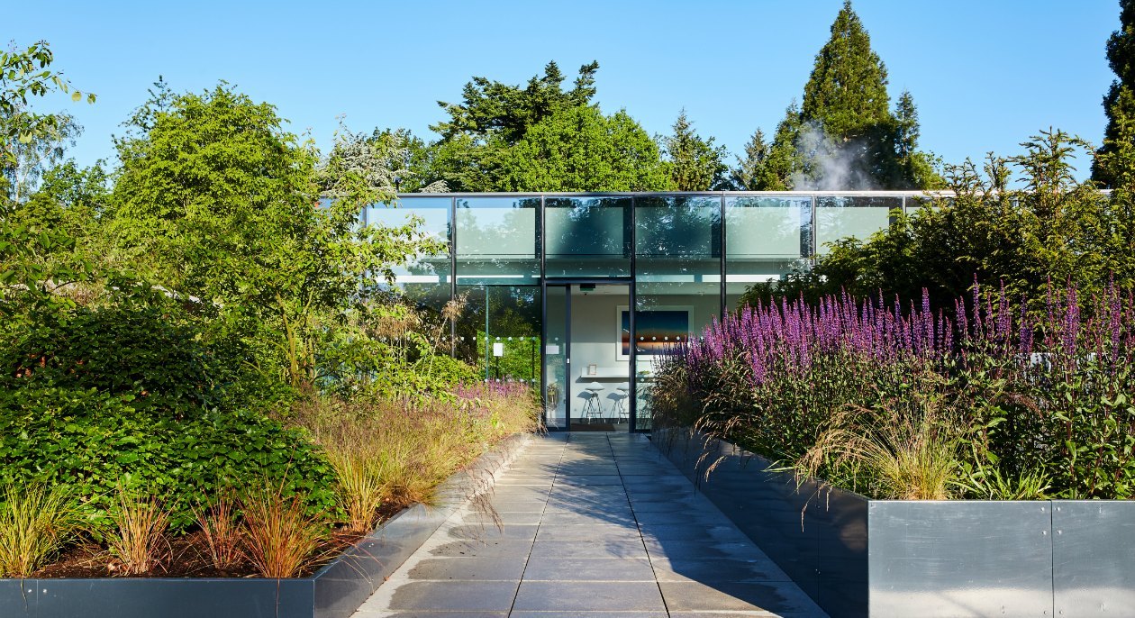 Roof Top Spa Garden At Rudding Park 