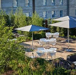 garden roof top spa