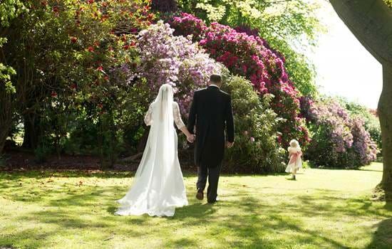 Nicola Cook Wedding Rudding Park Gardens