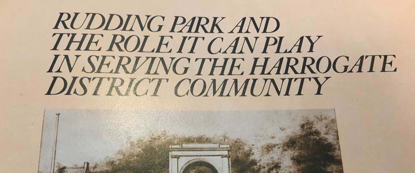 Rudding Park Community Role in Harrogate