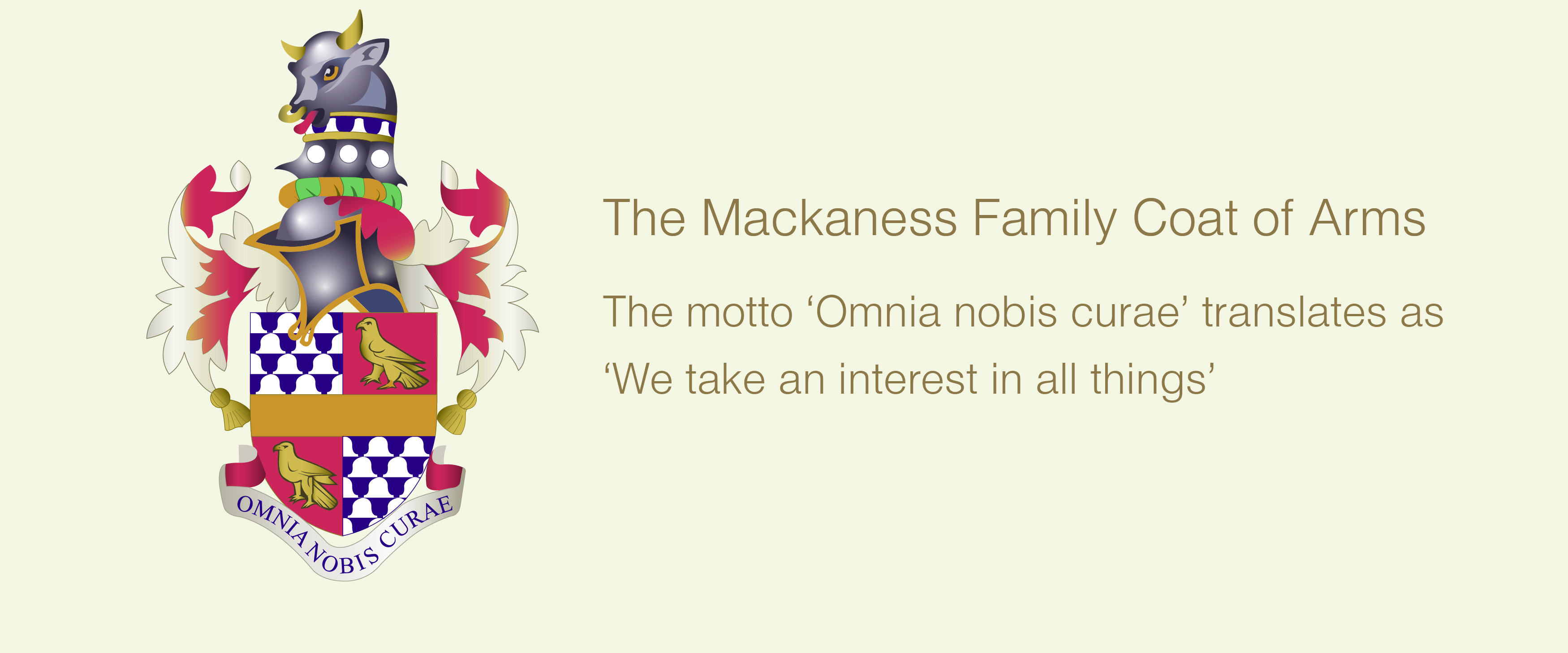 The Mackaness Family Coat of Arms