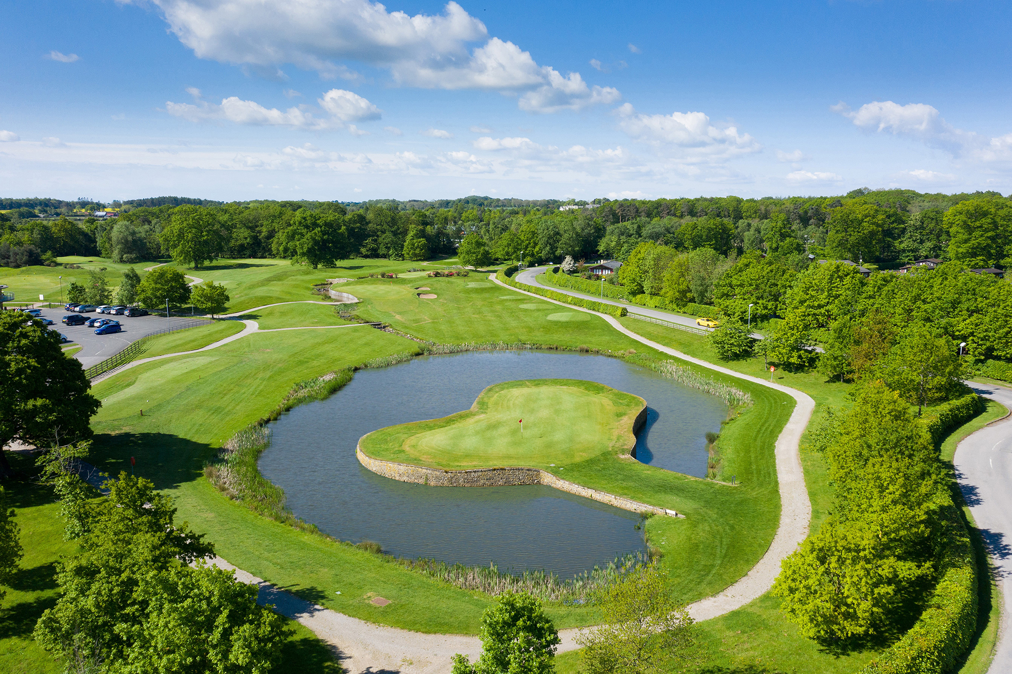 Repton Short Course - Island Hole