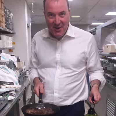 Peter Banks in the C&B Kitchen