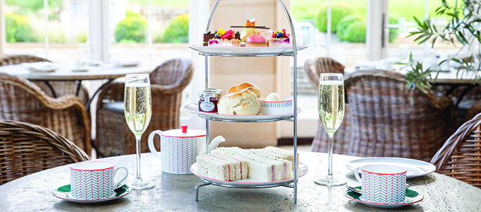 Afternoon Tea With Champagne