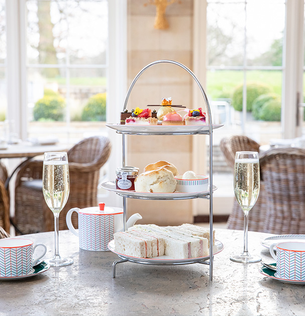 Afternoon Tea With Champagne