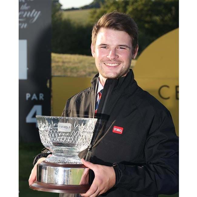 Matthew Milligan Wins Toro Student Greenkeeper of the Year