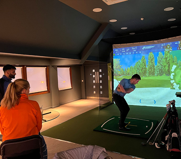 Golf Simulator At Rudding Park