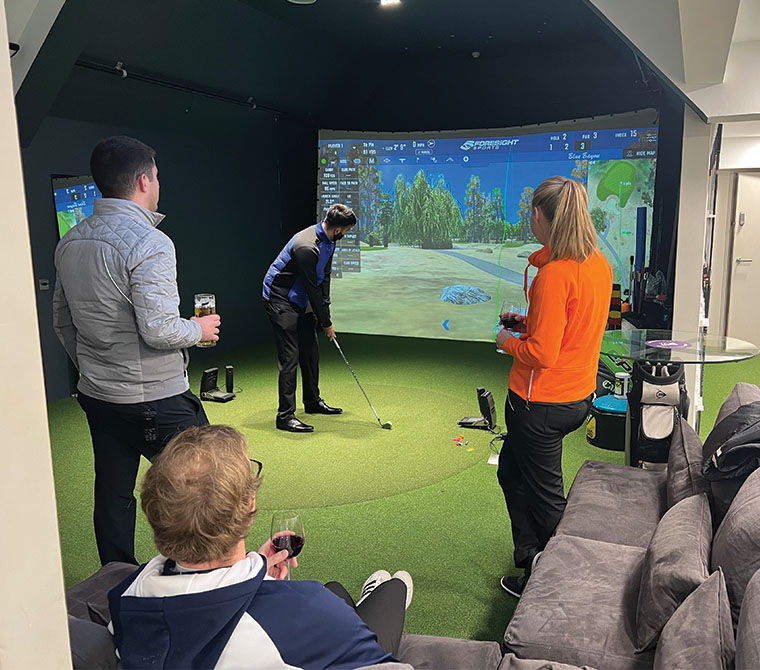 Golf Simulator At Rudding Park