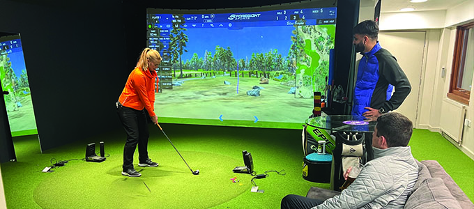 Golf Simulator At Rudding Park